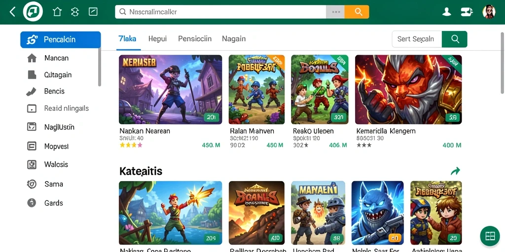 Gambaran interaksi antara pemain dan NPC dalam game DEWANUSA.