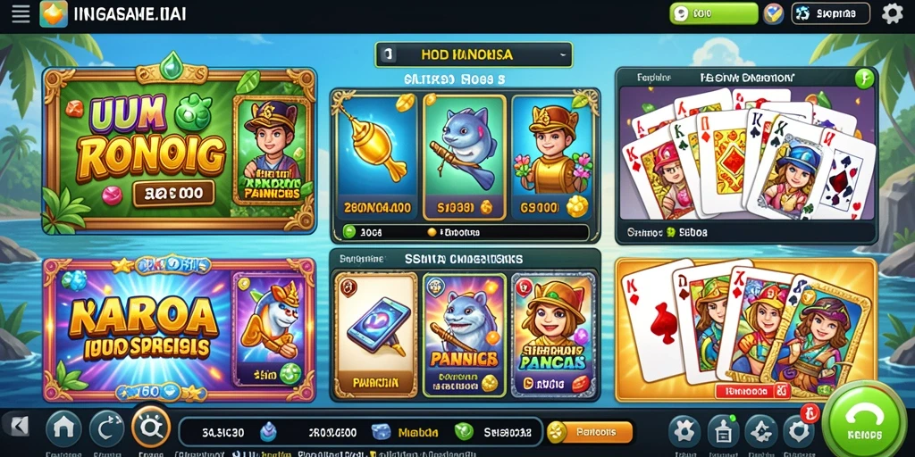 Contoh gameplay yang menegangkan dan interaktif.