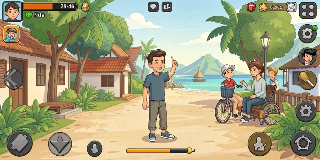 Challenge mode untuk pengalaman bermain lebih seru.