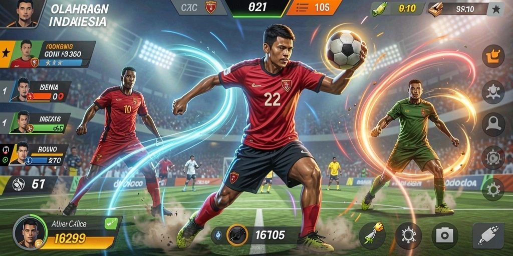 Setiap tantangan memiliki desain unik dan menarik.