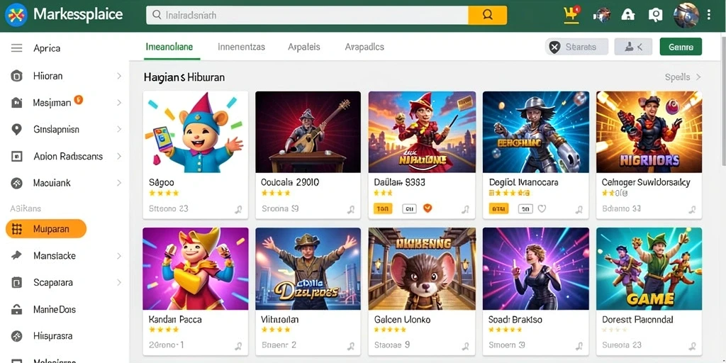 Karakter-karakter unik yang bisa dimainkan.