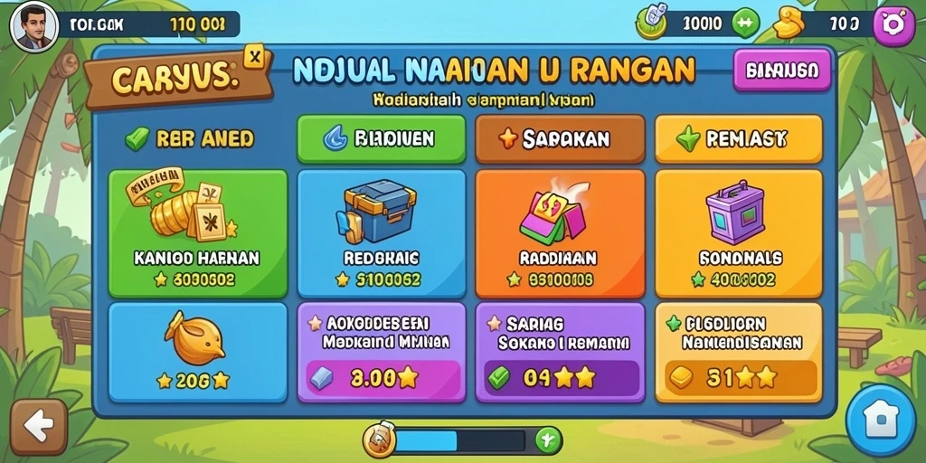 Salah satu karakter unik yang tersedia dalam OKIDR.