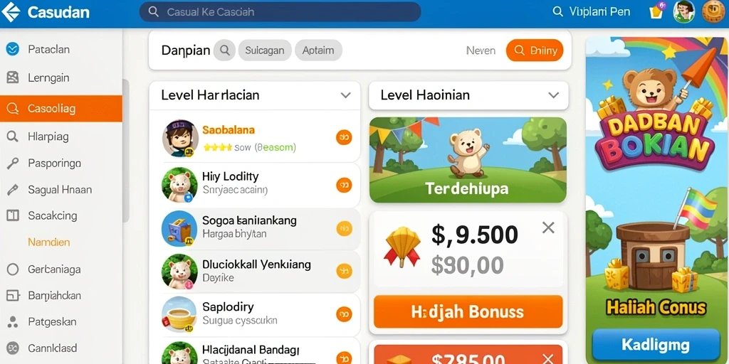 Grafis yang memukau dan detail tinggi pada setiap level.