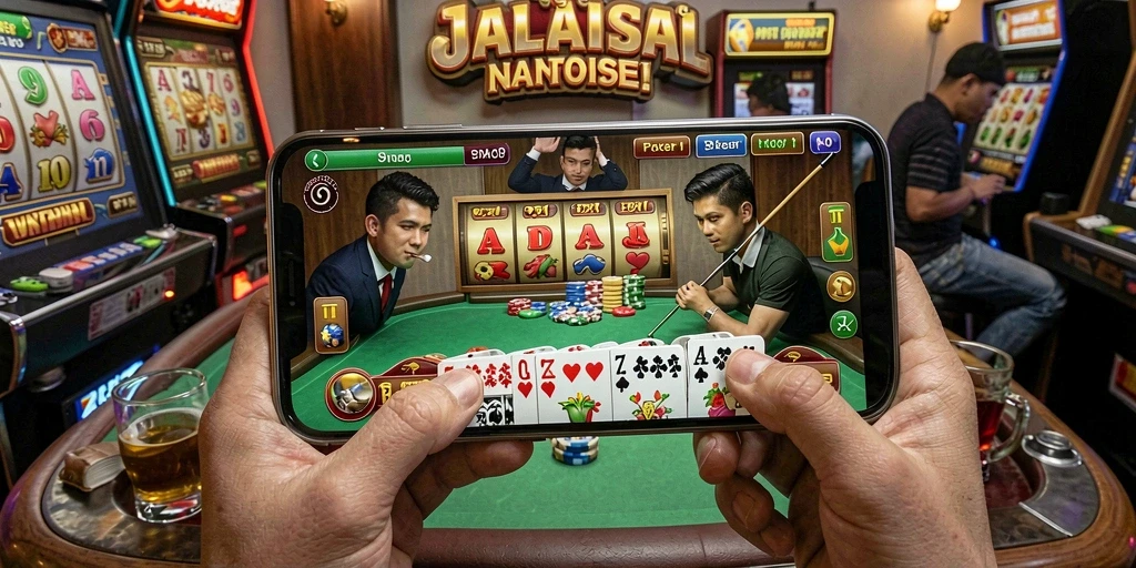 Karakter utama yang siap menghadapi tantangan seru.