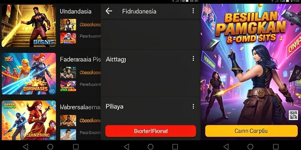 Berbagai level dan tantangan yang menunggu untuk diselesaikan.